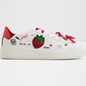 Resim Aldo LOVESNEAKER - Kadın Beyaz Bağcıklı Platform Sneaker 