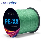 Resim JESHUPEY PE-X8 Örgülü Olta İpi, 500m Dayanıklı & Aşınmaya Dirençli, 5.9KG-39.92KG Yüksek Mukavemetli Uzun Atış/Deniz/Yem/Kaya Balıkçılığı için - Yeşil, Açık Hava Balıkçılık Ekipmanı | Pürüzsüz Dokulu | Sağlam Makara 