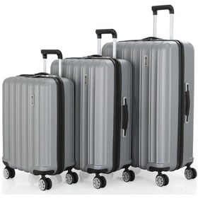 Resim Mçs Lüx Abs Valiz Seti V208 S17y100017-set 00016 3'lü Set Çok Renkli 