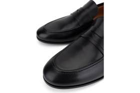 Resim Rossi Erkek Hakiki Deri Siyah Loafer Ayakkabı 668 264K Erk Ayk SK25-26 Nero 