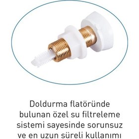 Resim Jet Teleskop Flatör Plastik Prinç 3/8 Alttan Doldurma P-98 Çok Renkli 