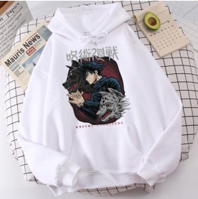 Resim GALASHOP Jujutsu Kaisen Kapüşonlu Hoodie Md24 