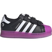 Resim Adidas Superstar Led Çocuk Spor Ayakkabı - Ig7002 Siyah 