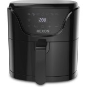 Resim Rexon Hot Aır Fryer Siyah 5 Litre 