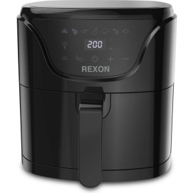 Resim Rexon Hot Aır Fryer Siyah 5 Litre 