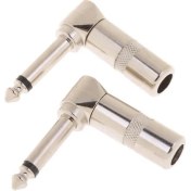 Resim Waysle 3x 2 Adet 3.5mm Ila 90 Derece 6.35MM 3 Adet (Yurt Dışından) 