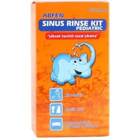 Resim Abfen Sinus Rinse Pediatric Kit 