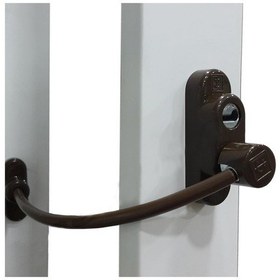 Resim 3 Adet Penkid Pvc Pencere Çocuk Emniyet Kilidi Koyu Kahverengi 