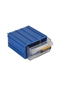 Resim Plastik Çekmeceli Kutu Mavi - MK30 