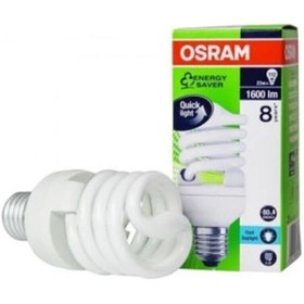 Resim Osram 23 Watt E-27 Beyaz Işık Enerji Tasarruflu Ampul 10 Adet 23w 
