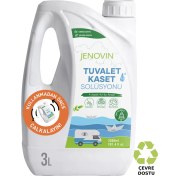 Resim Jenovin Karavan Tekne Yat Tuvalet Wc Kaset Atık Kimyasalı Çam Kokulu 3 L 