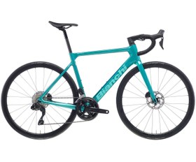 Resim Bianchi Sprint 105 Yol Yarış Bisikleti 105 Di2 50cm Celeste Yeşili 