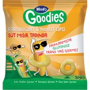 Resim HERO Goodies Süt Mısır Tadında Karabuğday ve Nohut Cipsi 