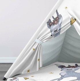 Resim instababyrooms Çocuk Oyun Çadırı Geyik Dijital Baskılı 