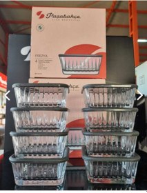 Resim Paşabahçe 530236 - Frezya Gri Kapaklı 12 Li Kase 