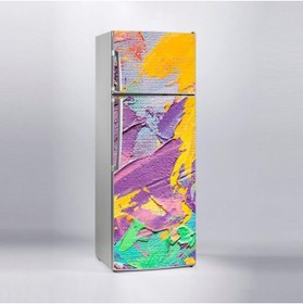 Resim Jasmin2020 Buzdolabı Sticker Kaplama Etiketi Fırça Darbesi 