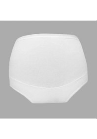 Resim 3 Adet Beyaz Renk Modal Kumaş Hamile Külodu Beyaz 