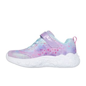 Resim Skechers Eternal Heart Lights Kız Çocuk Mor Günlük Ayakkabı 