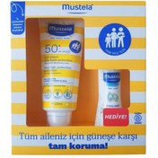 Resim Mustela Güneş Losyonu Spf 50 200 ml + Vücut Losyonu 100 ml 