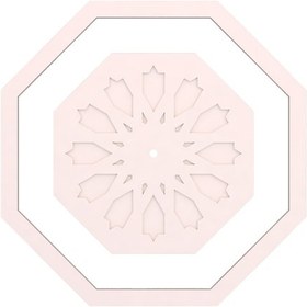 Resim Motifpiyer Tavan Lamba Göbeği 74 - Sekizgen - Dış Çıtalı 