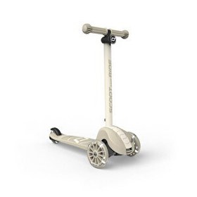 Resim Scoot and Ride Highwaykick 3S Ash LED Tekerlekli Katlanabilir Ayarlanabilir Çocuk Scooterı Açık Gri 