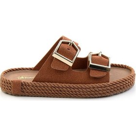 Resim Taba Kadın Terlik K04553030071 Taba 