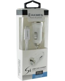Resim Akmes Oto Çakmak ve Micro Usb Kablo Araç Şarj Cihazı A-900 