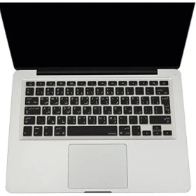 Resim Mena Rise MacBook Klavye Koruyucu Arapça Ters L Enter Uk Uyumlu MacBook Klavye Kaplama Film Air 13INÇ A1369 A1466 Retina 13INÇ A1425 A1502 Retina 15 A1398 Eski USB Pro A1278 A1286 Siyah 