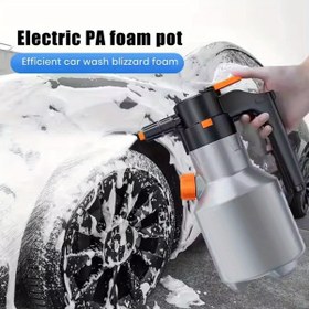 Resim 67.63oz Yüksek Performanslı Nozullu Elektrikli Sprey Tabancası - 75° Geniş Açılı Püskürtme, USB Bağlantılı, Büyük Su Deposu, Araç ve Ev Temizliği İçin Uygun 