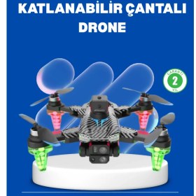 Resim Zero Land Mtxdpn 1080P Full Hd Katlanabilir Drone Uzun Uçuş Süreli Hafif Tasarım 