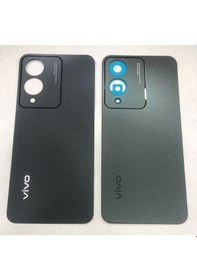 Resim Vivo Y17s Arka Kapak Pil Kapağı - Yeşil 