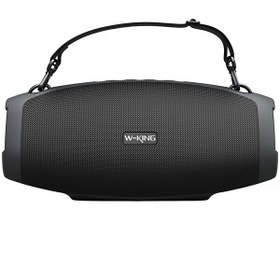 Resim W-King X10 Bluetooth Hoparlör 120W Xtreme Bass 42S Dinleme IPX6 Kablosuz Stereo TWS Ses Bombası - Siyah 
