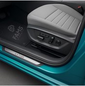 Resim Togg T10x 2022 Krom Kapı Eşiği 4 Kapı P.çelik+abs Togg Yazılı 