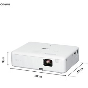 Resim Epson CO-W01 3 LCD WVGA 1280x800 HD 3000 Ansilümen 12.000 Saat LCD Projeksiyon Cihazı 
