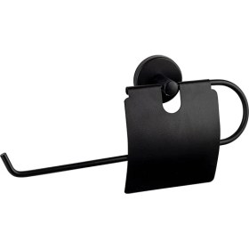 Resim Berlin Shop Siyah Geniş Kapaklı Havlu Kağıtlık 