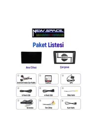Resim Fiat Egea Android 2gb Ram 32gb Rom Carplay Navigasyon Multimedya 