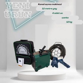 Resim Büyükhan Mini Pro Max B-600 Tıkanık Gider Açma Makinesi 