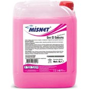 Resim Misnet Sedefli Sıvı El Sabunu Pembe 5 L 
