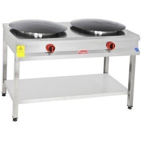 Resim Himaksan Gözleme Ocağı Ikili Taban Raflı Hmk-tgzog2-82331 