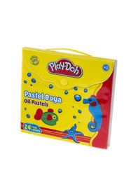 Resim Play-Doh 24 Renk Pastel Boya Çantalı Pa007 