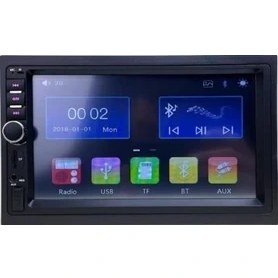 Resim Maxessa 7 Inc Double Teyp Bluetooth USB Sd+ Geri Görüş Kamerası 2022 Model 