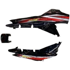 Resim Falcon Magic Sele Alt Sağ Sol Takım Ve Birleştirici Kapak Siyah 