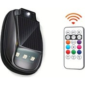 Resim Wangxi 1 Adet Genel Amaçlı Suv Led Güneş Enerjili Rgb Dekoratif Aydınlatma Led2095 İç Mekan Atmosfer Işıkları 
