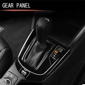 Resim Luenaarry Araba Parlak Siyah Merkezi Vites Topuzu Paneli Çerçeve Kapağı Döşeme Rhd (Yurt Dışından) 