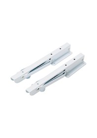 Resim Suntek 2 Adet Katlanabilir Raf Braketleri Atölye Için 8-inç 