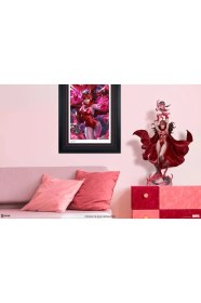 Resim Sideshow Collectibles Scarlet Witch Premium Format Figure 300485 