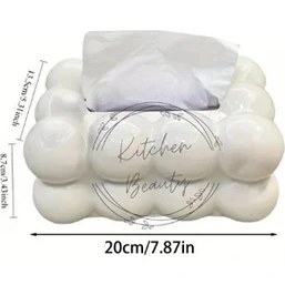 Resim Iskandinav Tarz Bulut Şeklinde Pinterest Peçetelik Dekoratif Masaüstü Peçete Kutusu 