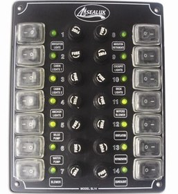 Resim Sigorta Paneli 16'li,izoleli,148x215mm,Siyah,Dikey 