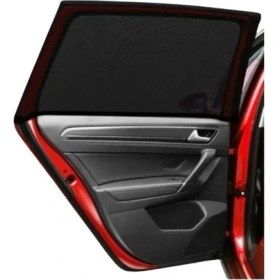 Resim Sebura Oto Yan Cam Perde Araba Yan Cam Güneşlik Kılıfı Bebek Emzirme Perdesi Yan Cam Güneş Koruyucu Oto Güneşlik Çorabı/ 1 Adet 