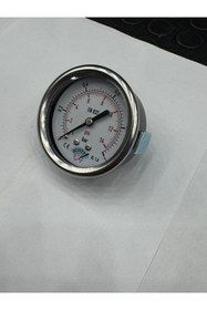 Resim SCOTT Ø 50 mm Kuru Tip Manometre 1/4'' Arkadan Bağlantılı Pnotip 304 Inox Pirinç ( 0 .....1Bar ) 